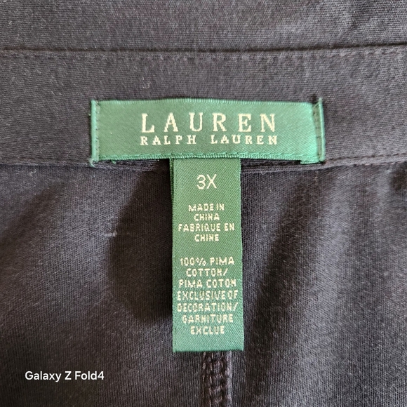 Ralph Lauren..  Navy Blue Women's Blazer with Embroidered Crest - Picture 3 of 6